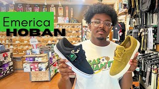 Emerica Hoban Skate Shoe Review [upl. by Hayilaa213]