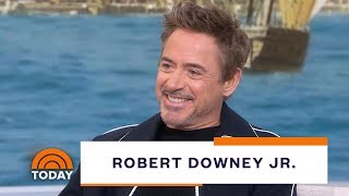 Robert Downey Jr Talks About New Film ‘Dolittle’ Death Of Iron Man More  TODAY [upl. by Anirb]