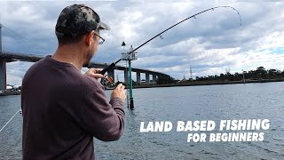 LAND BASED FISHING FOR BEGINNERS [upl. by Drofnelg]