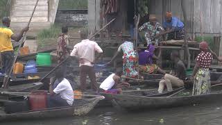 Benin Ganvie the largest lake village in the world and of exceptional beauty [upl. by Morton]