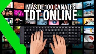 VER TDT ONLINE CIENTOS DE CANALES EN TU PC [upl. by Flight]