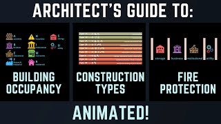 Architects Guide To Building Occupancy Construction Types And Fire Protection  IBC Part 1 [upl. by Ahsoyek502]