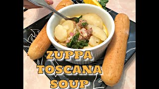 Zuppa Toscana Soup Copycat Olive Garden Zuppa Toscana Soup WOW Delicious [upl. by Panthea]