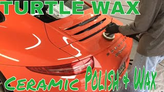 Turtle Wax Hybrid Solutions Ceramic POLISH amp WAX [upl. by Laehcor]