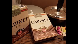 Smoking East German Cabinet cigarettes DDR Zigaretten [upl. by Toni]