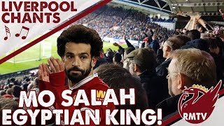 Mo Salah The Egyptian King  Learn LFC Songs [upl. by Nibur]