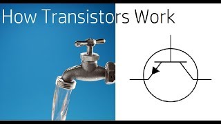 How transistors work Simple [upl. by Drain]