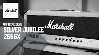 Marshall 2555X Silver Jubilee  Product Demo  Marshall [upl. by Naujud249]