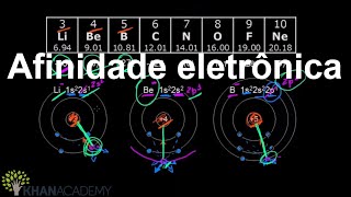 Afinidade eletrônica  Tabela Periódica  Química  Khan Academy [upl. by Box]