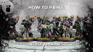 Contrast How to Paint Noise Marines [upl. by Aihsenat]