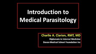 Introduction to Parasitology [upl. by Lairret]