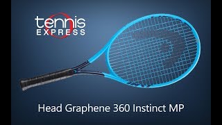 HEAD Graphene 360 Instinct MP Tennis Racquet Review  Tennis Express [upl. by Nima]