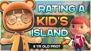 Rating An 8Year Old Kids Animal Crossing Island 🤔  ACNH [upl. by Ameer]