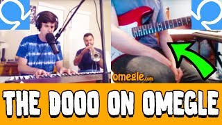 I MET THEDOOO  Piano Beatbox  Trumpet Omegle Reactions [upl. by Nayrbo]