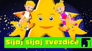 Sijaj sijaj zvezdice  Twinkle Twinkle Little Star  Dečije pesme  Pesme za decu [upl. by Irrab]