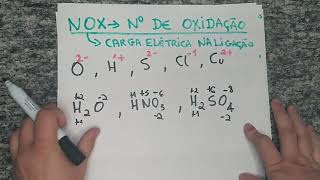 APRENDA NOX NÚMERO DE OXIDAÇÃO EM 5 MINUTOS [upl. by Ilatfen270]