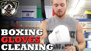 How to Clean your Boxing Gloves [upl. by Dowell154]