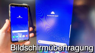 Handy Bildschirm auf den Fernseher übertragen Tutorial  4K [upl. by Gromme]