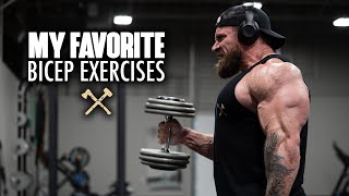 My Favorite Bicep Exercises  Seth Feroce [upl. by Wesa894]