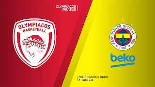 Olympiacos Piraeus  Fenerbahce Beko Istanbul Highlights  Turkish Airlines EuroLeague RS Round 31 [upl. by Lisha]