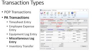 MS Dynamics GP Project Accounting Overview [upl. by Krid]