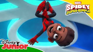 Dwóch SpiderManów  Spidey i superkumple  Disney Junior Polska [upl. by Knuth]