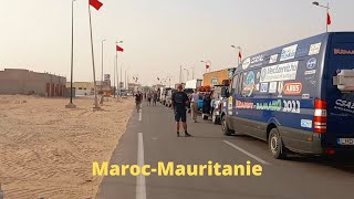 Frontière Maroc Mauritanie [upl. by Ettore]