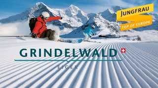 Best skiing in Grindelwald 2020 Jungfrau Ski Switzerland [upl. by Dahaf]