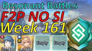 Resonant Battles Week 161 Guide F2P Min SI easy Harmonic inclusion FEH [upl. by Leff]