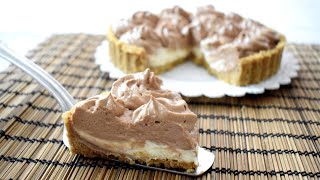 CROSTATA MORBIDA SENZA COTTURA CON CREMA ALLA NUTELLA Dolci Estivi Senza Forno [upl. by Odidnac]