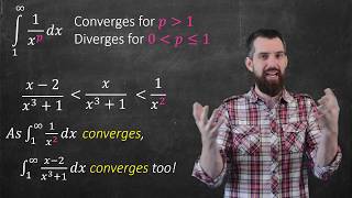 Comparison Test for Improper Integrals [upl. by Juxon828]