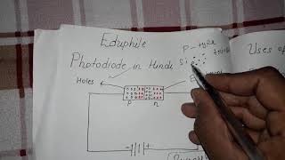 Photodiode in hindi [upl. by Teirtza]