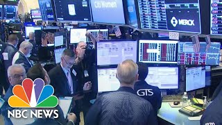 Stock Trading Halted After Markets Plunge At Market Open  NBC News [upl. by Uht]