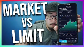 Market Order vs Limit Order EXPLAINED investing for beginners [upl. by Ardnajela]