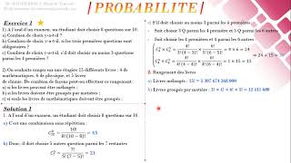 Exercice 1   Probabilité [upl. by Freya]