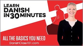 Learn Danish in 30 Minutes  ALL the Basics You Need [upl. by Bolger]