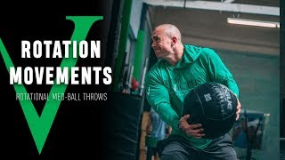 How to Properly Execute Rotational Med Ball Throws  CrossFit Invictus [upl. by Nilok531]