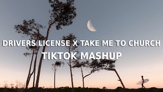 Drivers License x Take Me To Church TikTok FULL mashup Olivia Rodrigo x Hozier [upl. by Rosol]