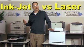 Inkjet vs Laser Printer [upl. by Tioneb]