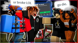 so i became a RICH roblox gangster they got mad [upl. by Euqinommod471]