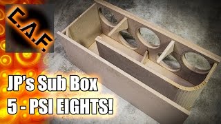 HOW TO BUILD  THELIFEOFPRICE Subwoofer Box – CarAudioFabrication [upl. by Marka594]