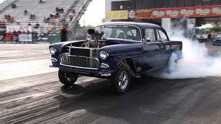 Best of 5557 CHEVYS Drag Racing in HD [upl. by Eirrak]