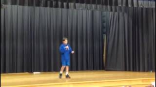 11 Year Old Kid Kills Rap God At Talent Show [upl. by Eneloc]