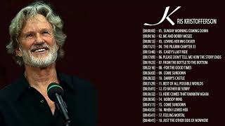 Kris Kristofferson Greatest Hits  Kris Kristofferson Playlist [upl. by Noterb]