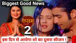 Kasam Season 2 Release Date  Rishi amp Tanuja  Kratika Sengar amp Sharad  Colors Tv  Ekta Kapoor [upl. by Hannover]