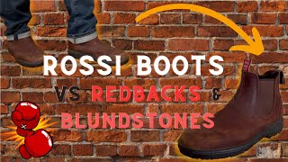 Rossi Boots VS Redbacks amp Blundstones [upl. by Yclek]