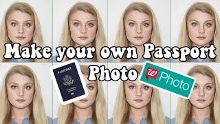 How to make your own passport photos  Cheap DIY  Taking and Printing them [upl. by Tabbi749]