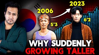 Why are SOUTH KOREANS Suddenly Growing TALLER [upl. by Peedsaj]