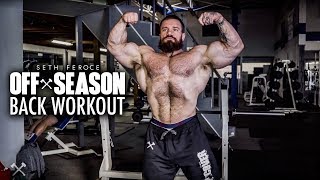 OffSeason Back Workout with Seth Feroce [upl. by Krahmer902]