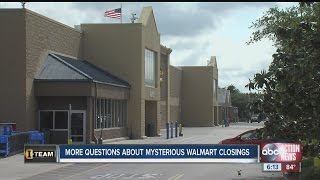 More questions about mysterious Walmart closings [upl. by Lacram472]